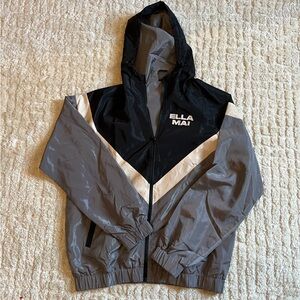 Ella Mai Heart on My Sleeve Tour 2023 Hooded Windbreaker Jacket Size XL